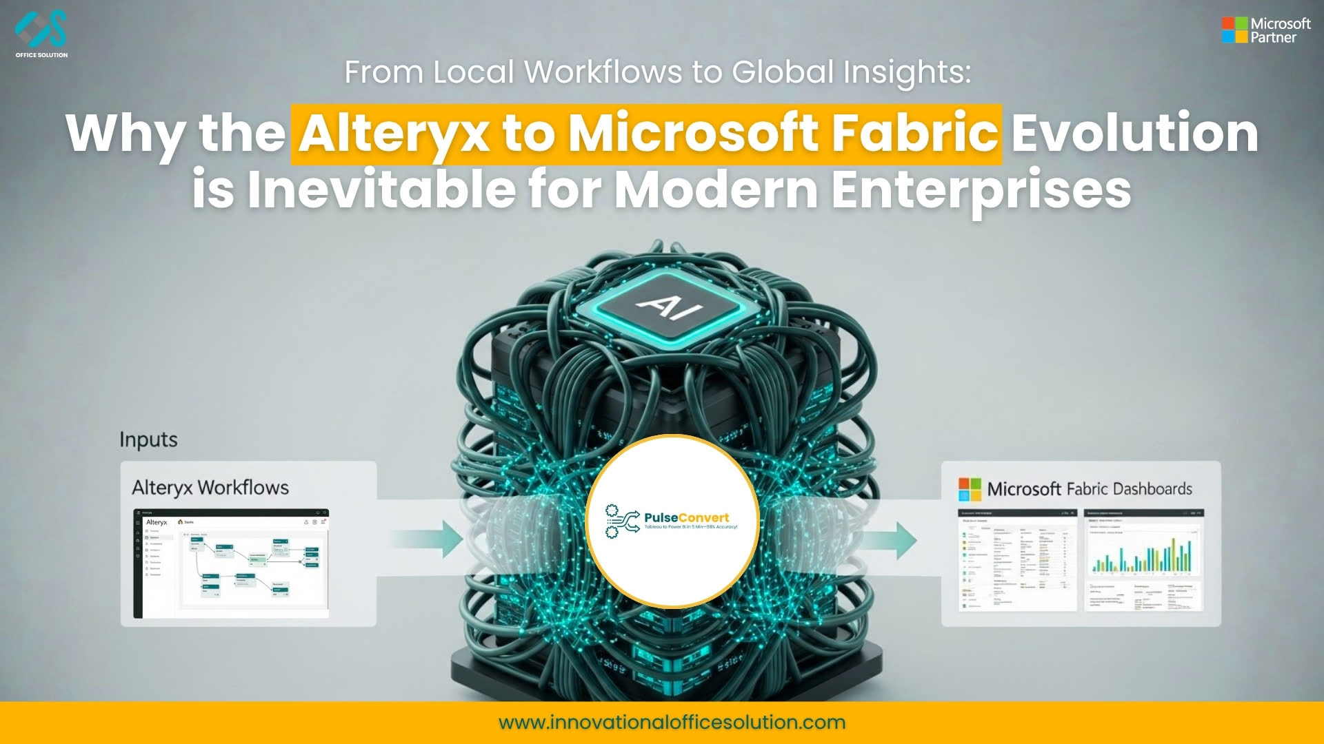From Local Workflows to Global Insights: Why the Alteryx to Microsoft Fabric Evolution is Inevitable for Modern Enterprises