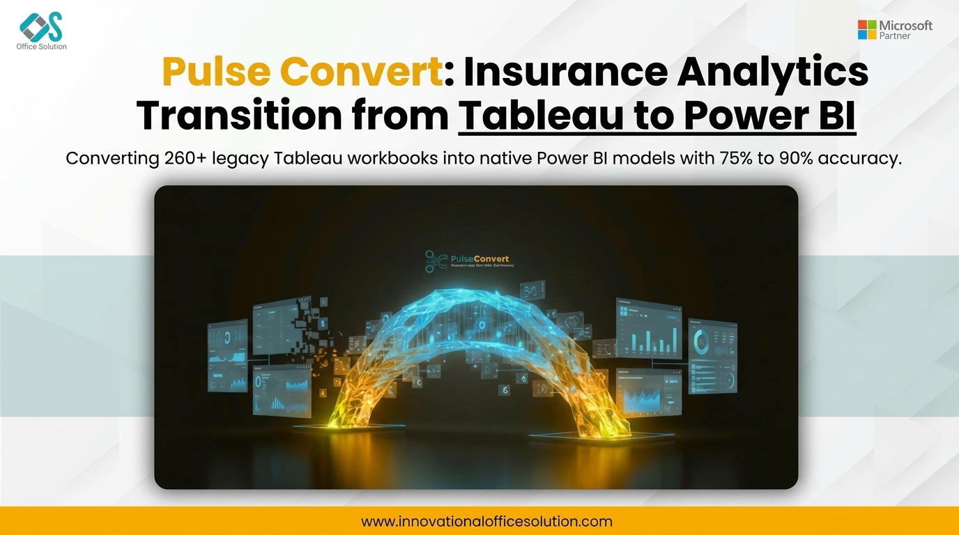 Tableau to Power BI Migration for a UAE Insurance Enterprise