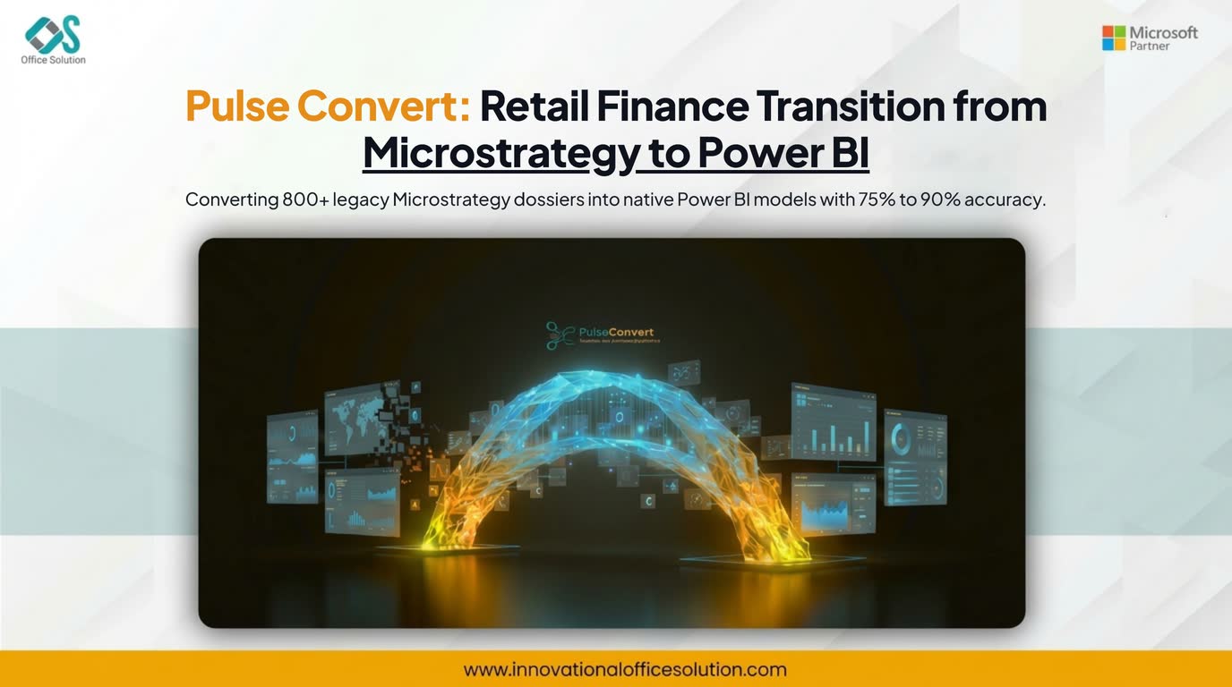 Microstrategy to Power BI Migration for an Indian Retail Finance Enterprise