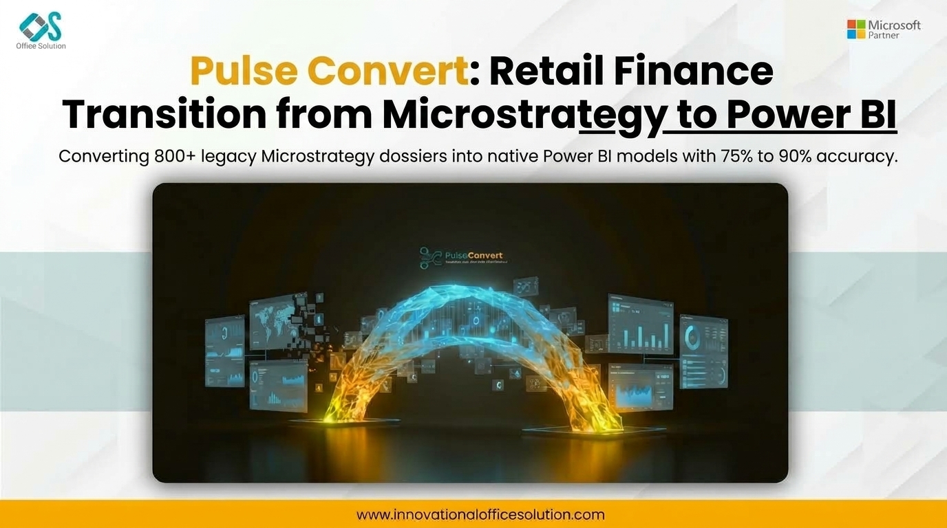 Microstrategy to Power BI Migration for an Indian Retail Finance Enterprise