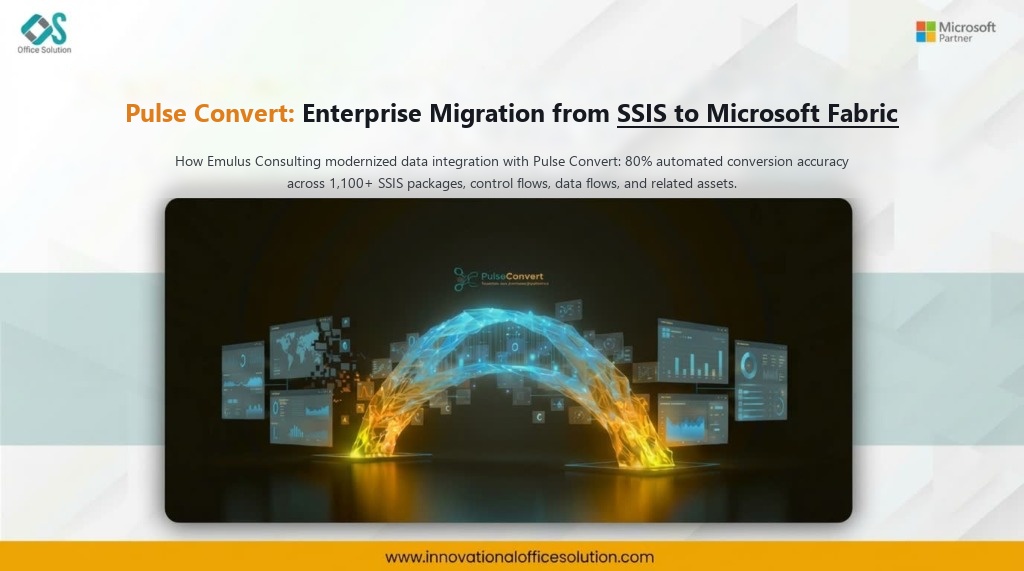 Emulus Consulting SSIS to Microsoft Fabric migration case study with Pulse Convert