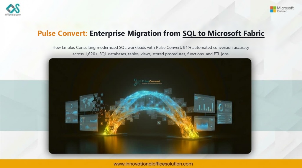Emulus Consulting SQL to Microsoft Fabric migration case study with Pulse Convert